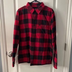 Brand new medium hollister flannel